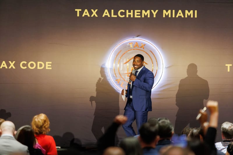 Stage program at Tax Alchemy